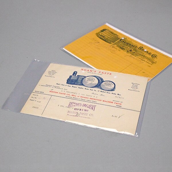Sleeves for Billheads